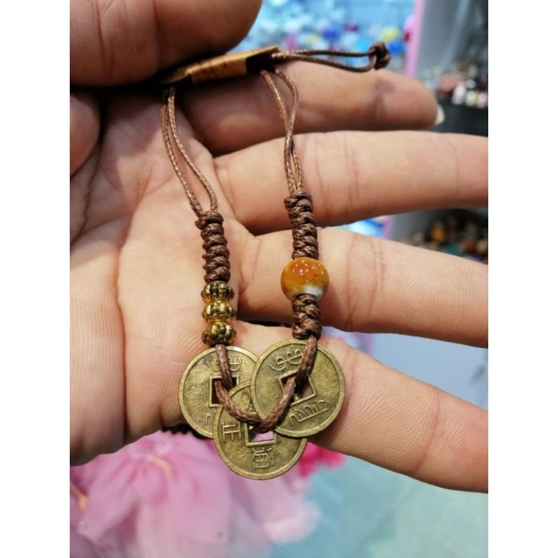 DÂY TAY MAY MẮN 3 ĐỒNG TIỀN