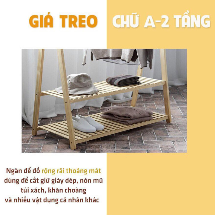 Giá treo quần áo 2 tầng T299