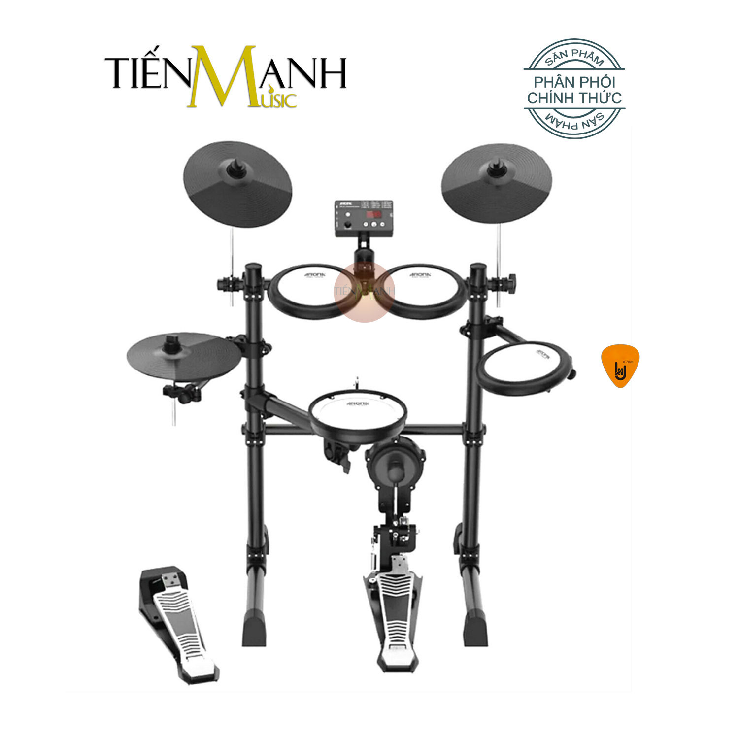 Bộ Trống Điện Tử Aroma TDX-16S Electronic Digital Drum Kit TDX16S TDX16 TDX 16S Hàng Chính Hãng - Kèm Móng Gẩy DreamMaker