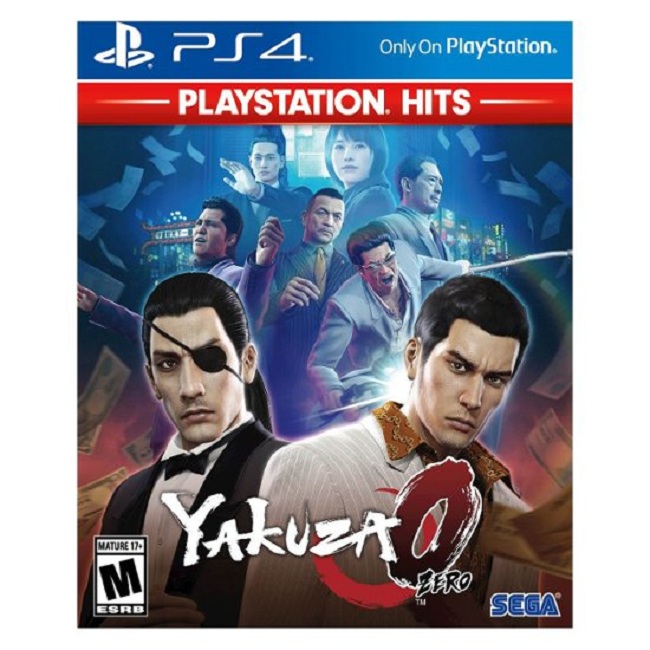 Đĩa Game Ps4: Yakuza 0 - Hàng nhập khẩu