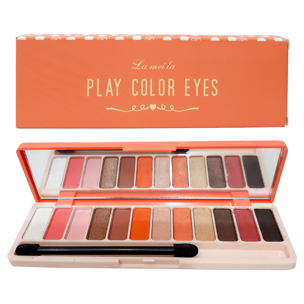 Phấn Mắt LAMEILA Play Color Eyes 12 ô Màu Sắc Ngọt Ngào