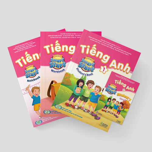 Tiếng Anh 1 i-Learn Smart Start pack 2 new (Student's book, Workbook, Notebook, Student's Cards)