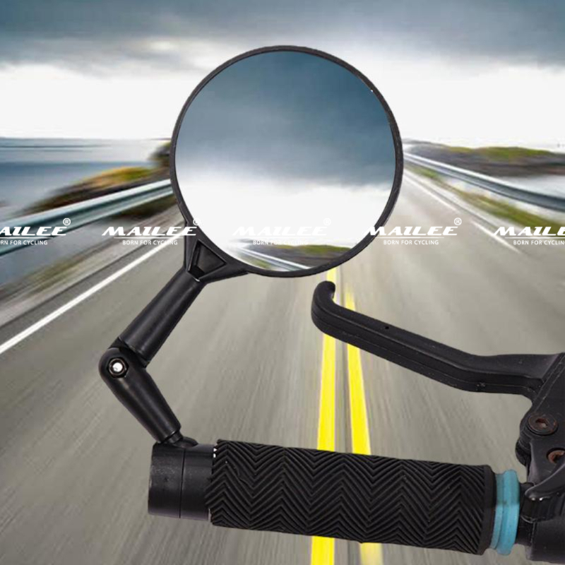 Gương Xe Đạp Gương Chiếu Hậu Gấp Gọn Xoay 360 Độ Gắn Tay Lái Xe Đạp Cho MTB Mai Lee