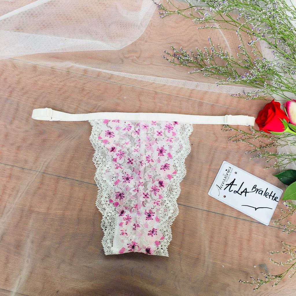 Đồ Bra ren nữ hoa tím lạ hàng ren thoáng mát sexy thoáng mát