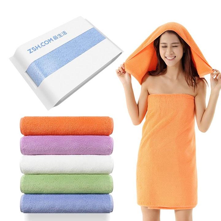 Khăn tắm kháng khuẩn Xiaomi ZSH ( 34*76cm) - Hàng nhập khẩu