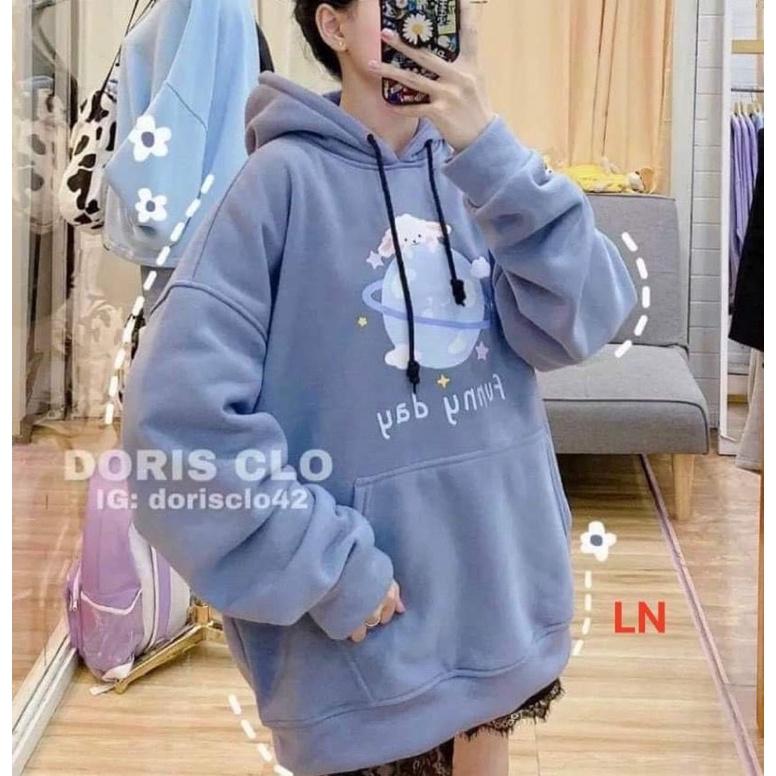 Áo hoodie 3D cừu Funny day DA6