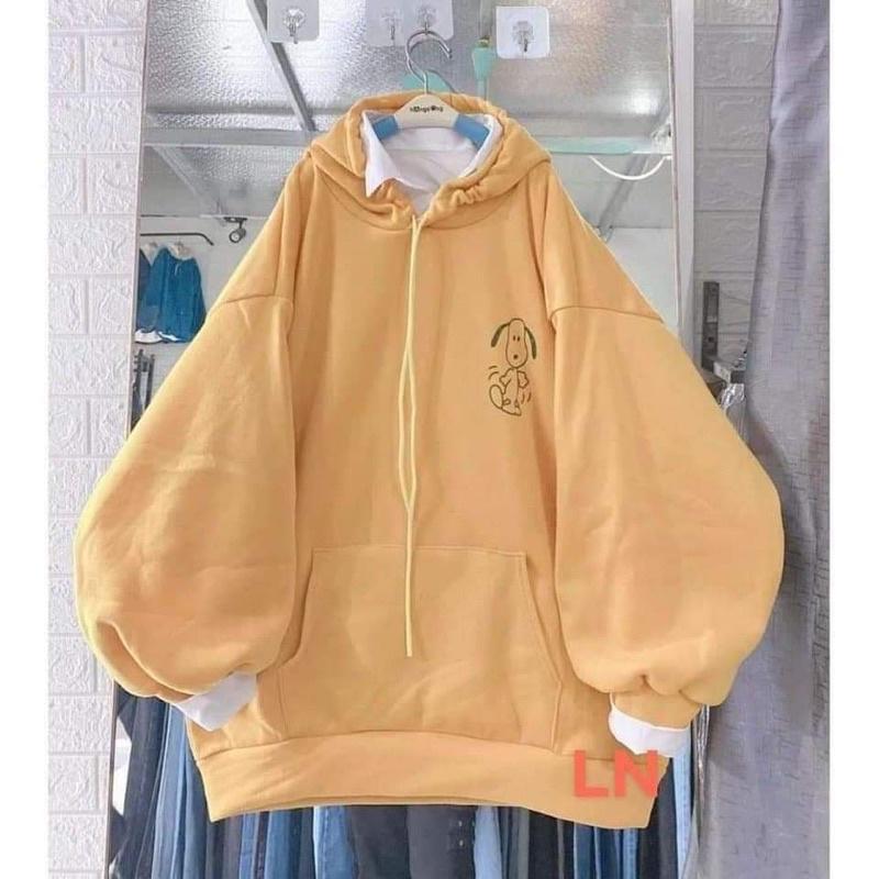 Áo hoodie logo cún TH6