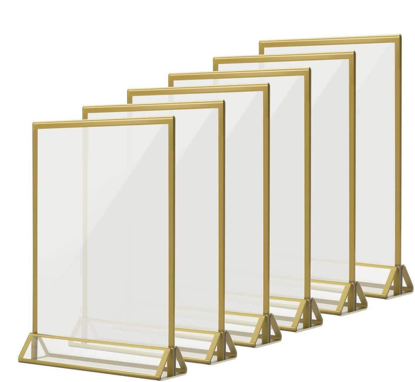 Bộ 2 Màn Hình Quầy Acrylic - Cũng Có Thể Dùng Làm Màn Hình Quảng Cáo/Màn Hình Bàn Tiệc Cưới
