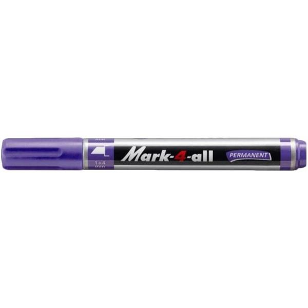 Bút Lông Dầu Mark-4-All Đầu Vuông - Stabilo MK653-VL - Màu Tím