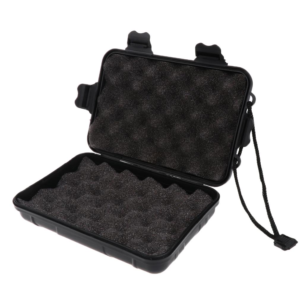 Portable Foam Padded Storage Box Case Container for Carrying Bow Hunting Archery Arrow Heads Tools Flashlights