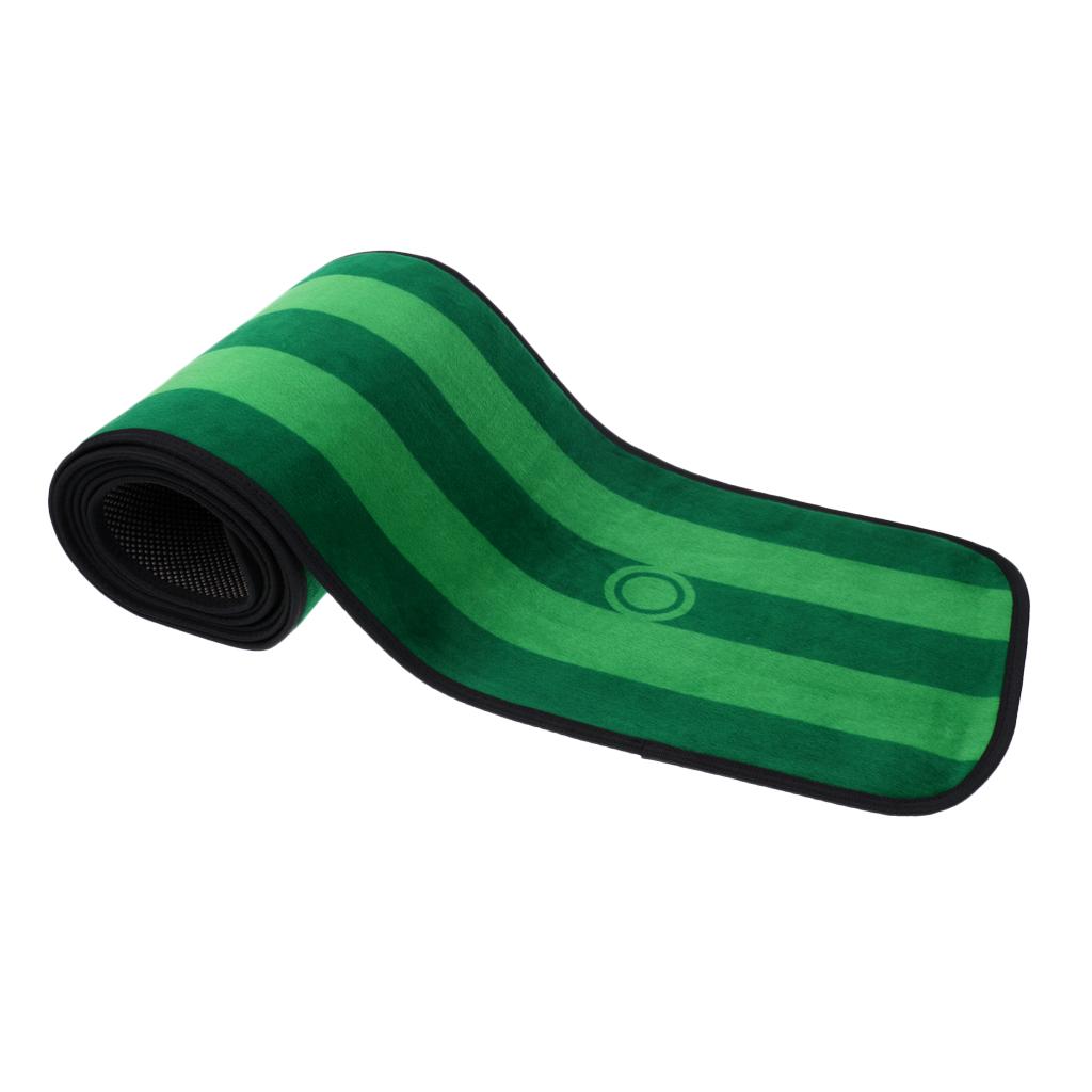 10' x 1' Non-slip Indoor Outdoor Practice Golf Putting Green Mat Golf Training Aid