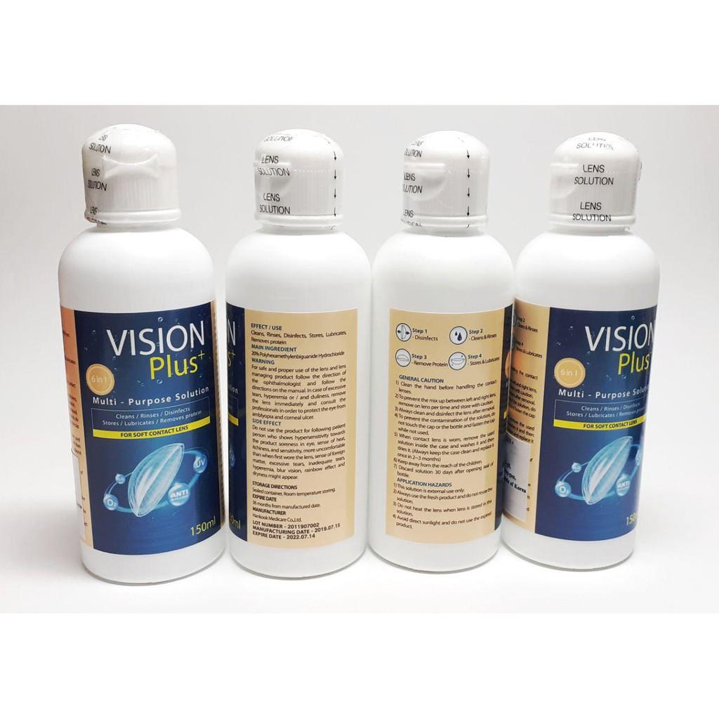 Dung dịch ngâm kính áp tròng Vision120ml