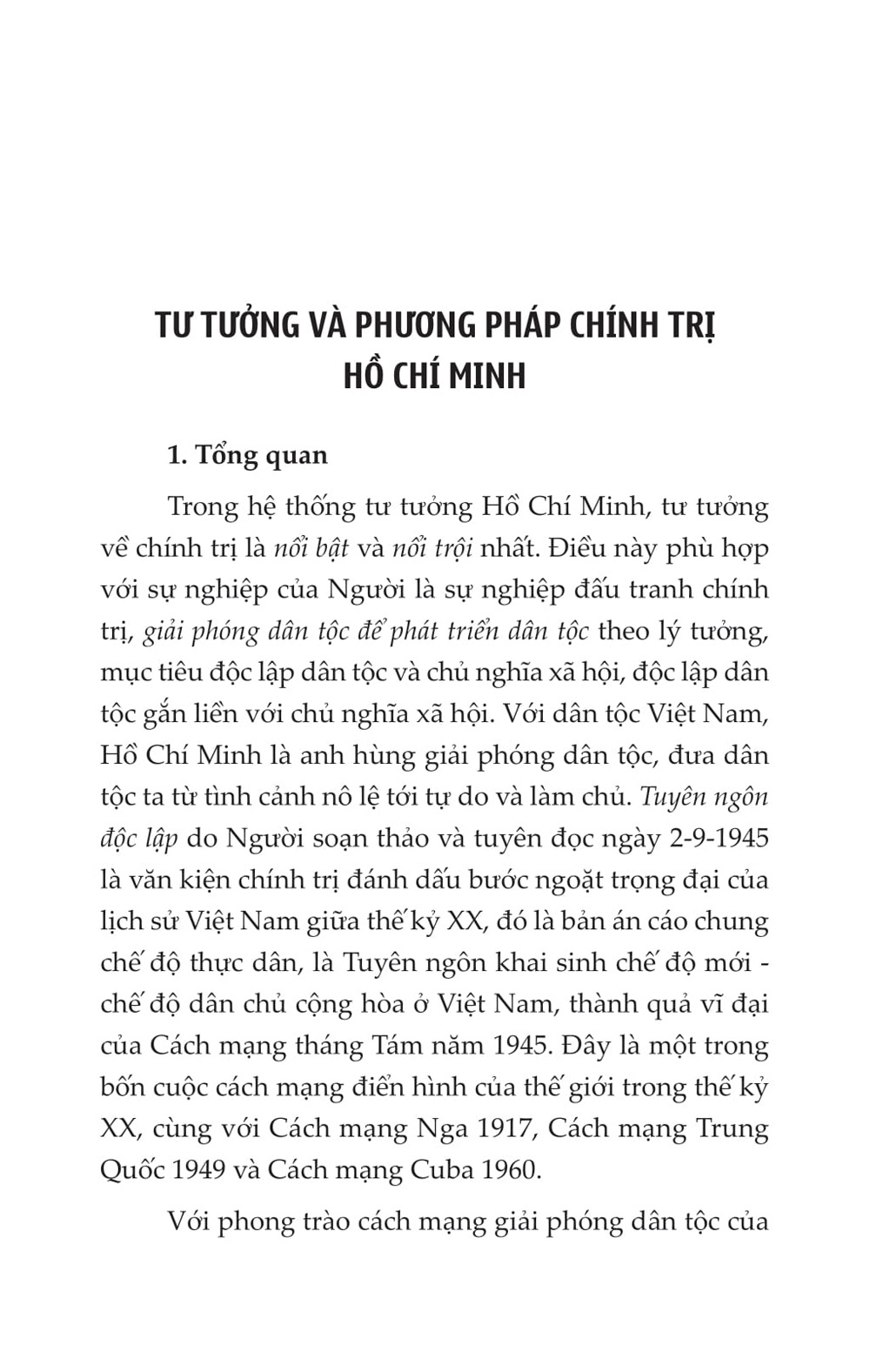 Tư Tưởng Hồ Chí Minh - Để Đảng Ta Mãi Là Đạo Đức, Là Văn Minh