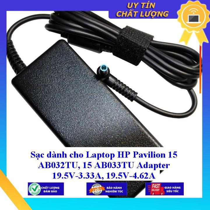 Hình ảnh Sạc dùng cho Laptop HP Pavilion 15 AB032TU 15 AB033TU Adapter 19.5V-3.33A, 19.5V-4.62A - Hàng Nhập Khẩu New Seal