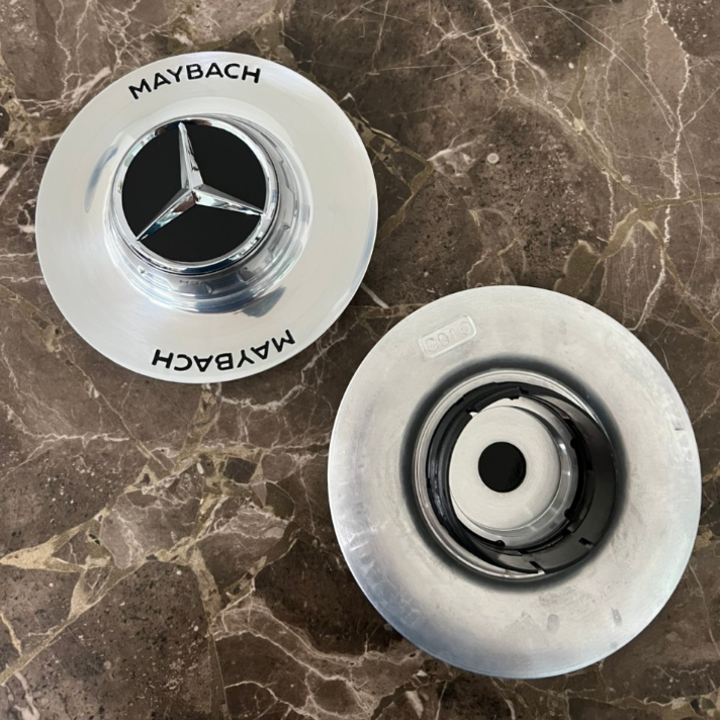 01 CHIẾC Logo chụp mâm, ốp lazang bánh xe ô tô Maybach G010