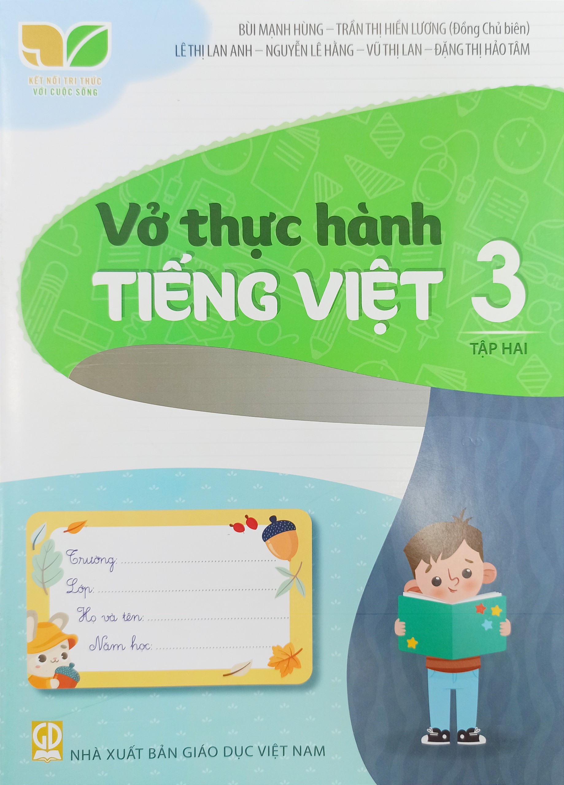 Combo Vở thực hành Tiếng Việt lớp 3 tập 1+2 (Kết nối tri thức với cuộc sống)