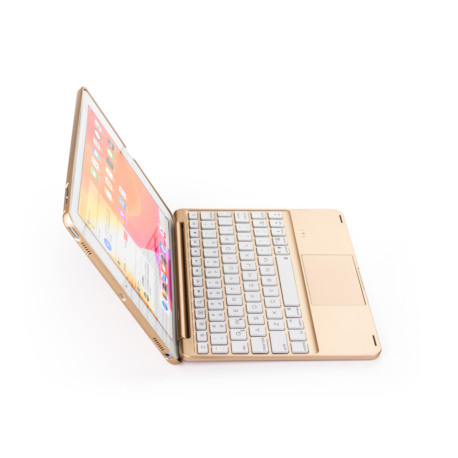 Bàn phím F8TS cho iPad màn hình 9.7 inch - 7 màu đèn cho bàn phím - Có touchpad tiện lợi