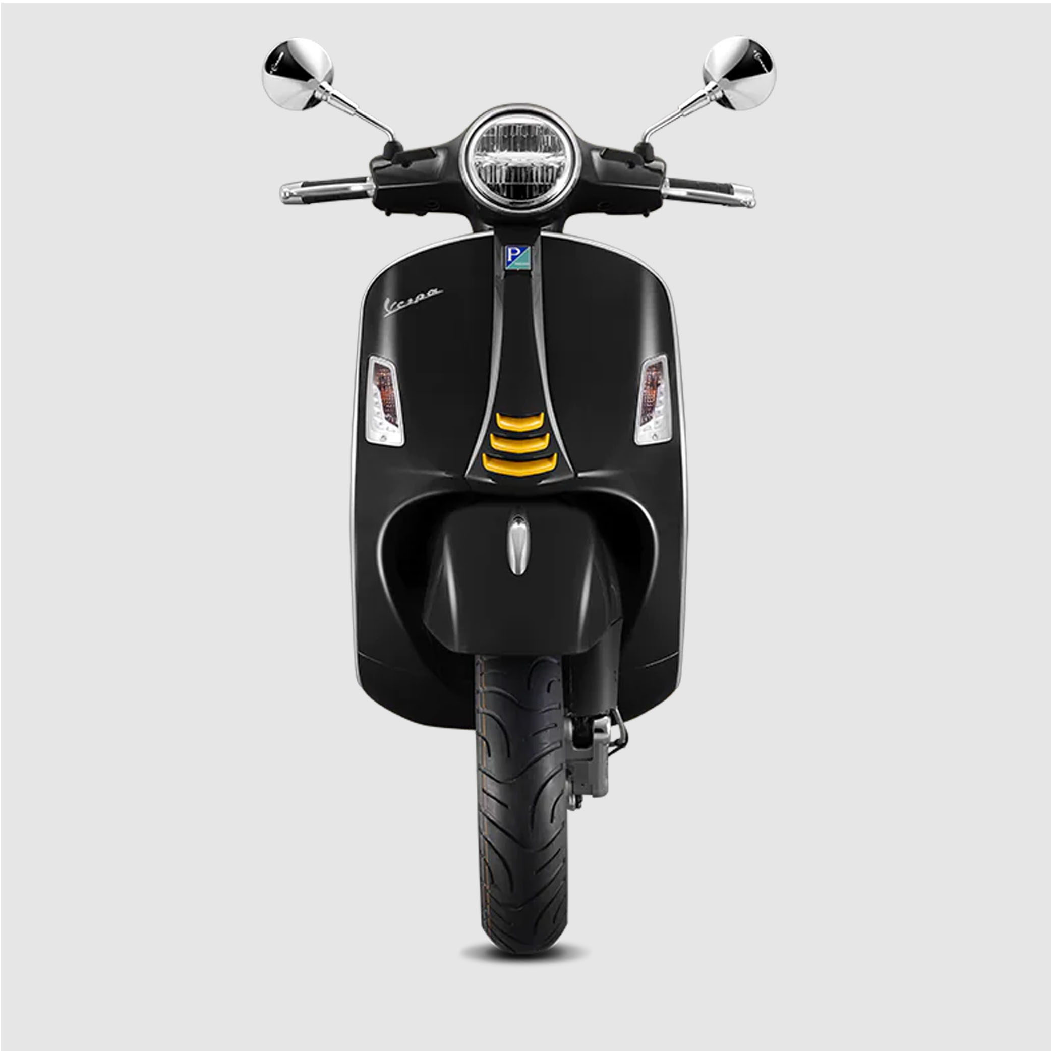 Xe Tay Ga Vespa GTS Super Tech 300 Màu Đen Black Vulcano