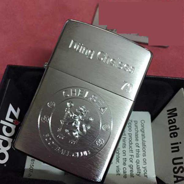 Bật Lửa ZIPPO KHẮC LOGO CHELSEA 03 – ZIPPO 200.CHE03