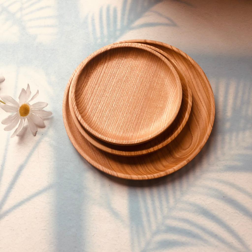 Khay/Đĩa Chụp Ảnh Decor 20/16/14 cm, Đĩa Đựng Đồ Ăn Cao Cấp Của Craft Closet
