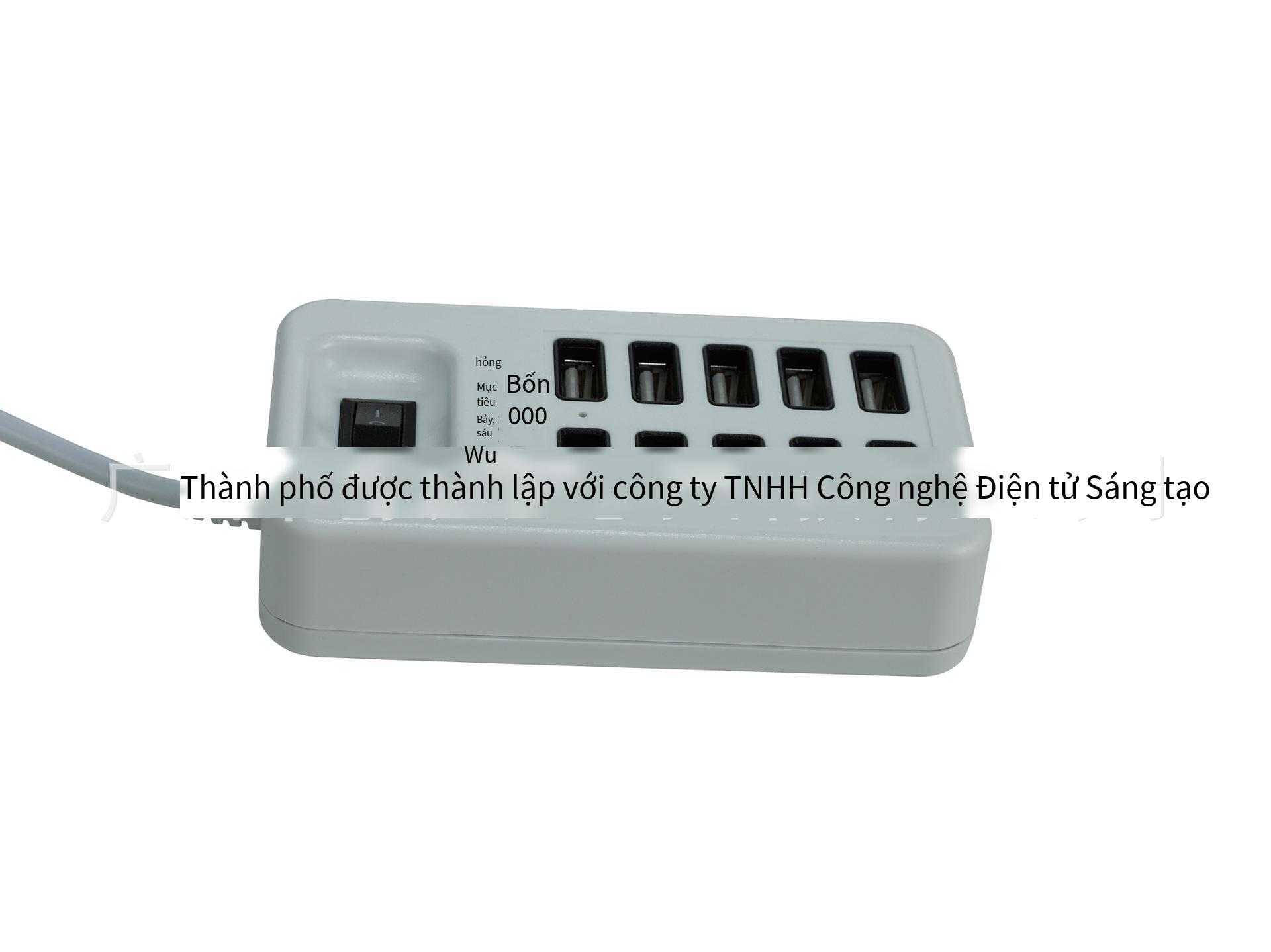 Ưu đãi đặc biệt bán trực tiếp Hub USB2.0HUB 10 cổng Bộ chia USB2.0 10 cổng có công tắc dài 1 mét