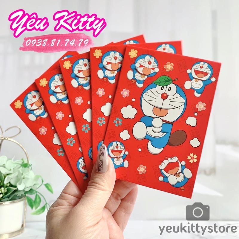 SET 5 BAO LÌ XÌ DORAEMON DOREMON