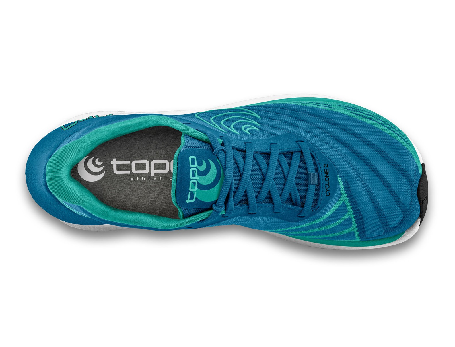 Giày Chạy Bộ Topo Athletics Cyclone 2 - Blue/Aqua