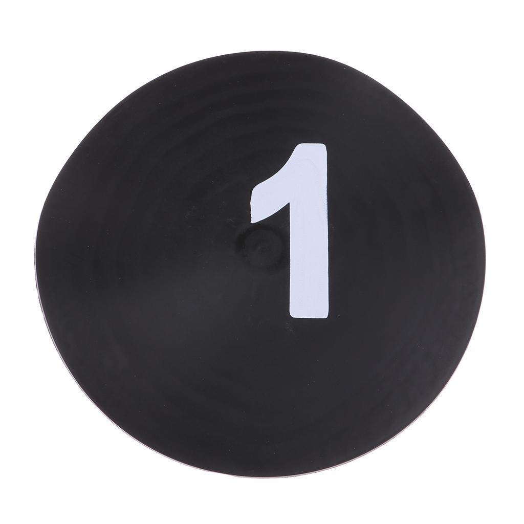 10Pcs Football Training Mark  Anti-slip Agility Cone for Sport Athlete