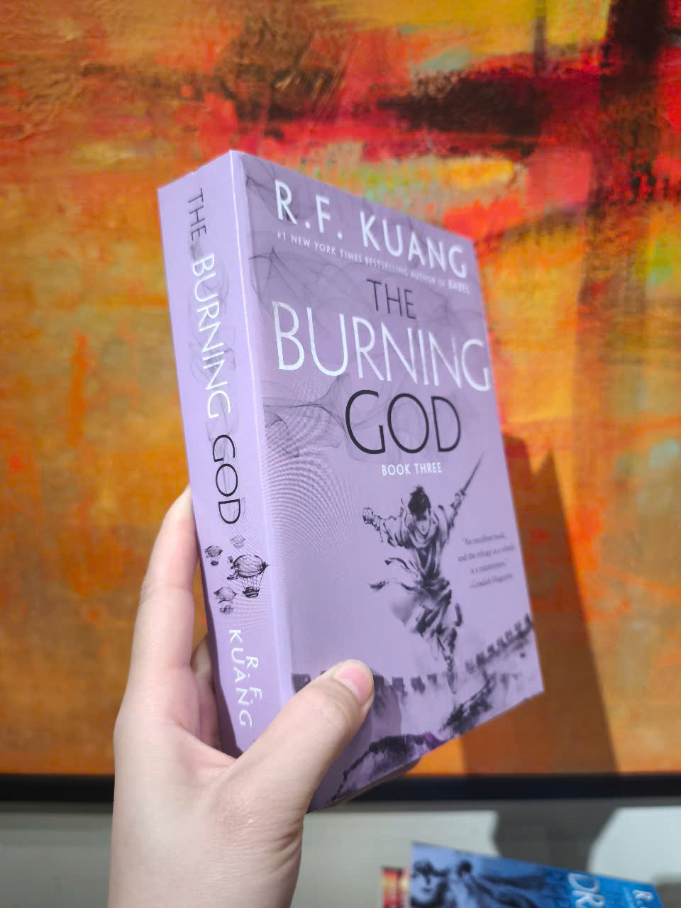 Sách - The Burning God (The Poppy War, 3) by R. F Kuang/Best Science Fiction &amp; Fantasy/Paperback US/Ngoại văn chính hãng