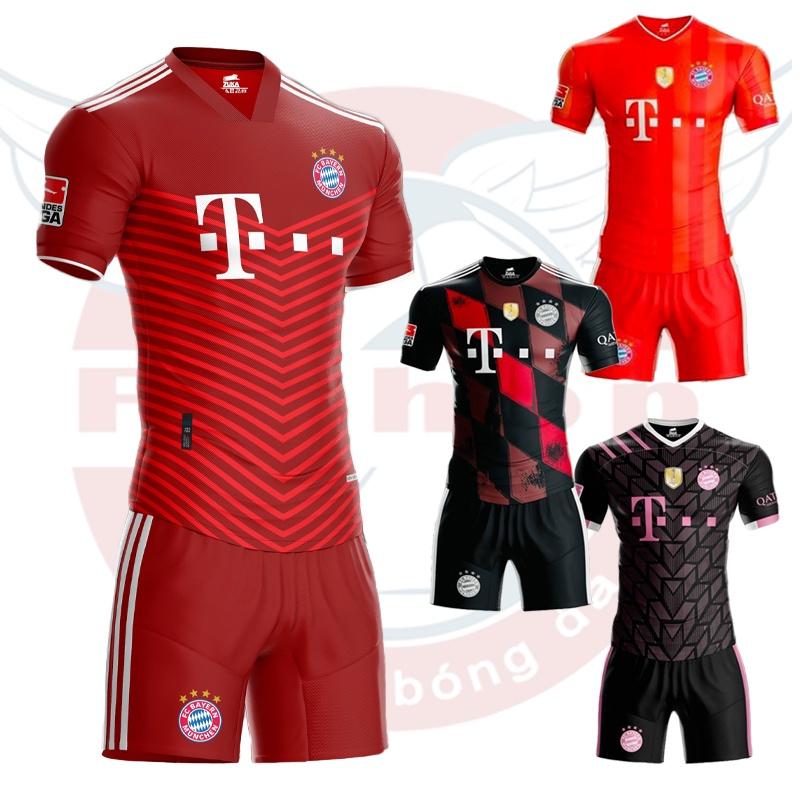 Bộ quần áo bóng đá câu lạc bộ Bayern Munich 2021 CLB giải Bundesliga