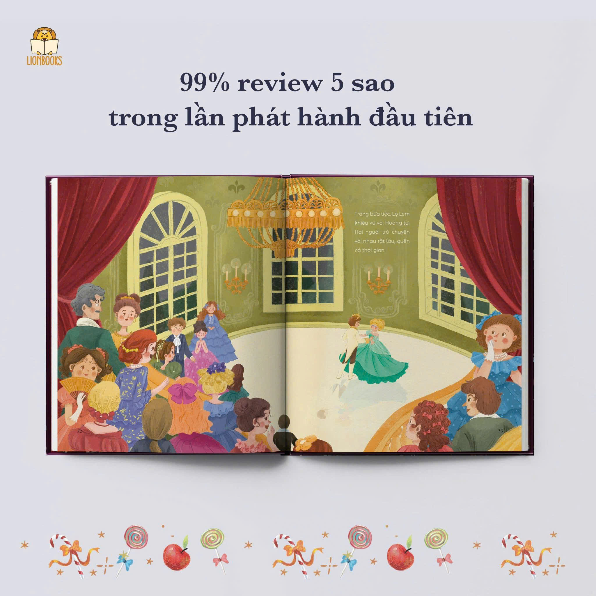 (Phiên bản đặc biệt) (Bìa cứng)TRUYỆN CỔ TÍCH TỬ TẾ - Nơi những bài học không vương màu tổn thương - Alicia Vu – Lion Books