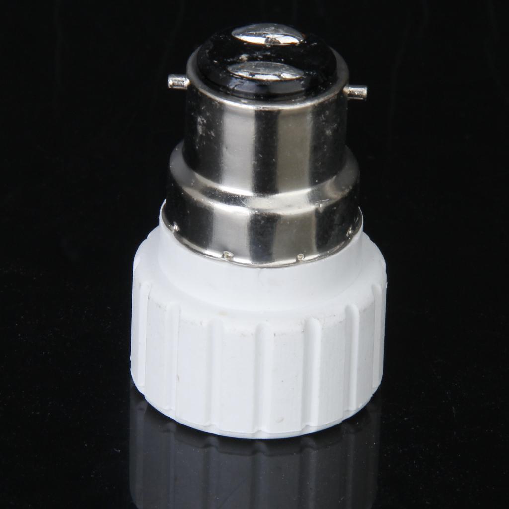 LED Halogen CFL Bulb Lamp Adapter B22-GU10 Bayonet