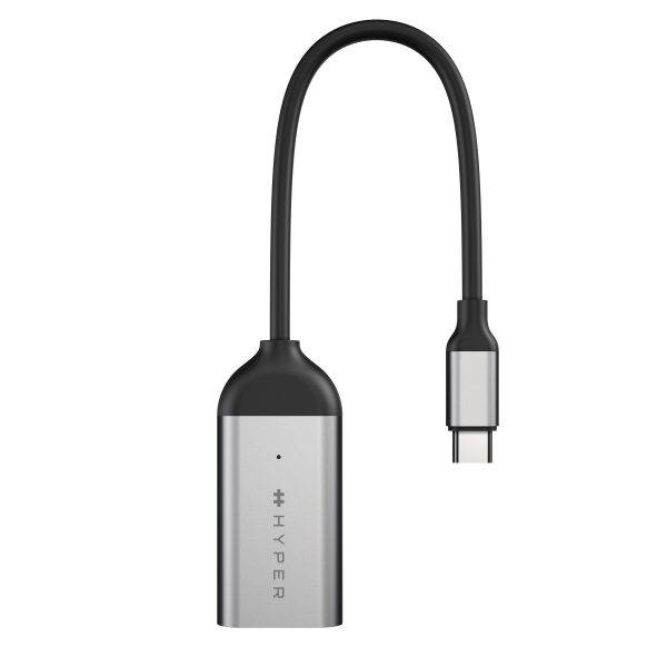 Cổng Chuyển HyperDrive USB-C HDMI 8K 60HZ / 4K 144Hz Đầu Tiên Và Nhỏ Gọn Nhất Thế Giới (HD-H8K) - Hàng Chính Hãng
