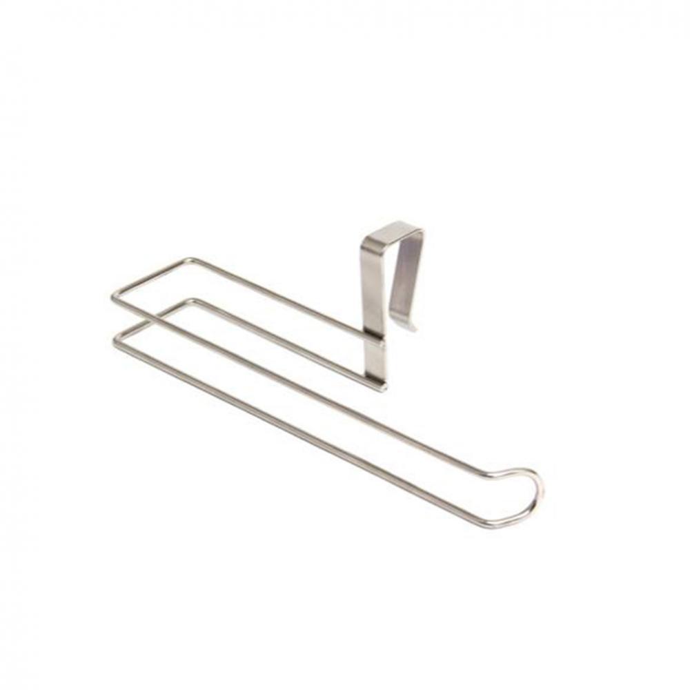 Durable Stainless Steel Kitchen Cupboard Paper Towel Holder Towel Storage Rack