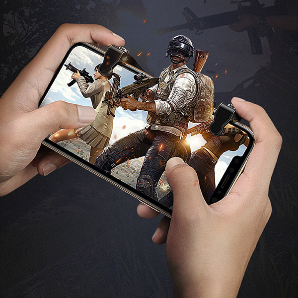 Bộ nút bấm kiêm tản nhiệt hỗ trợ game PUBG Baseus - Hàng chính hãng