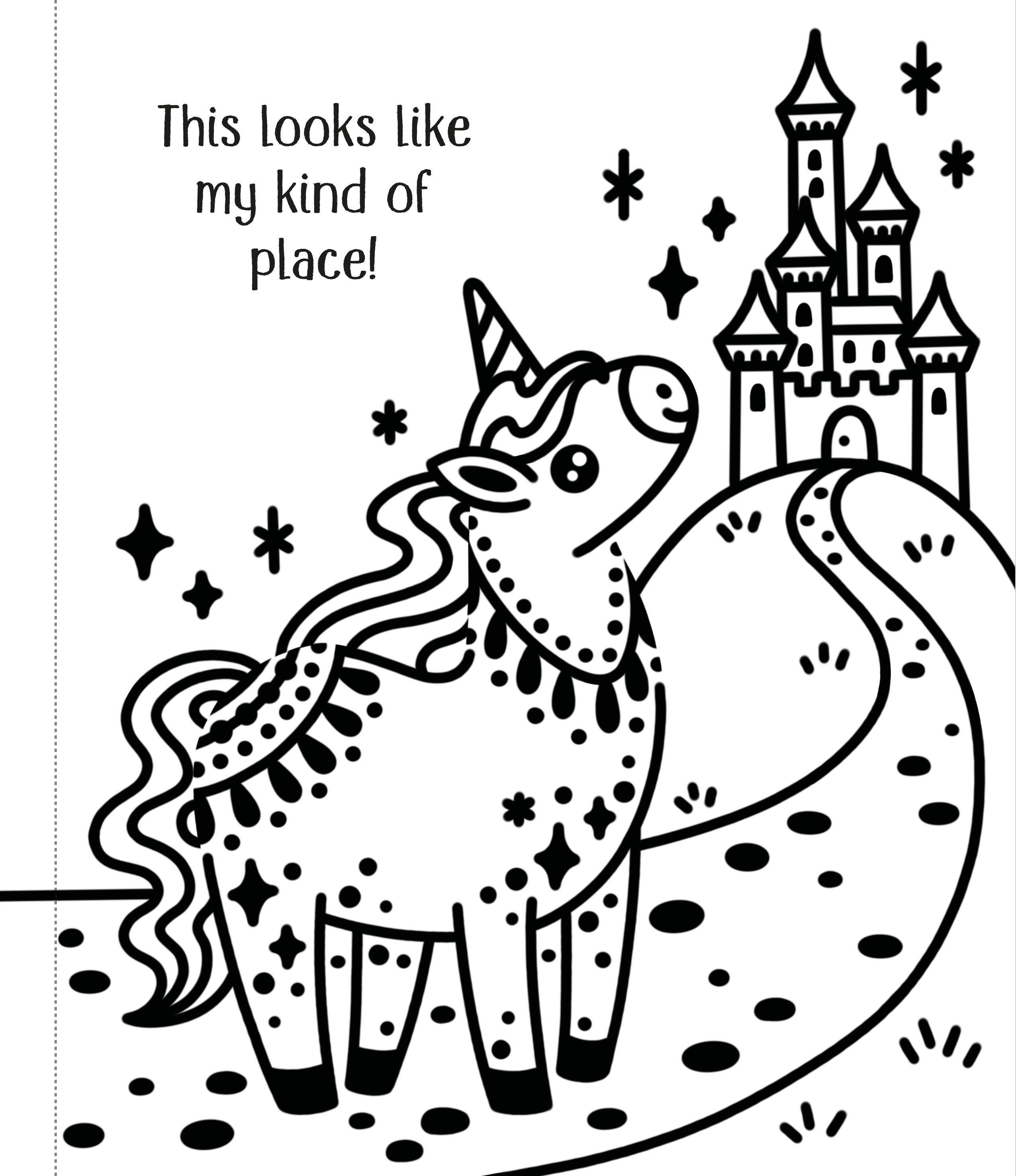 Sách ngoại văn: First Magic Painting Cute Unicorns