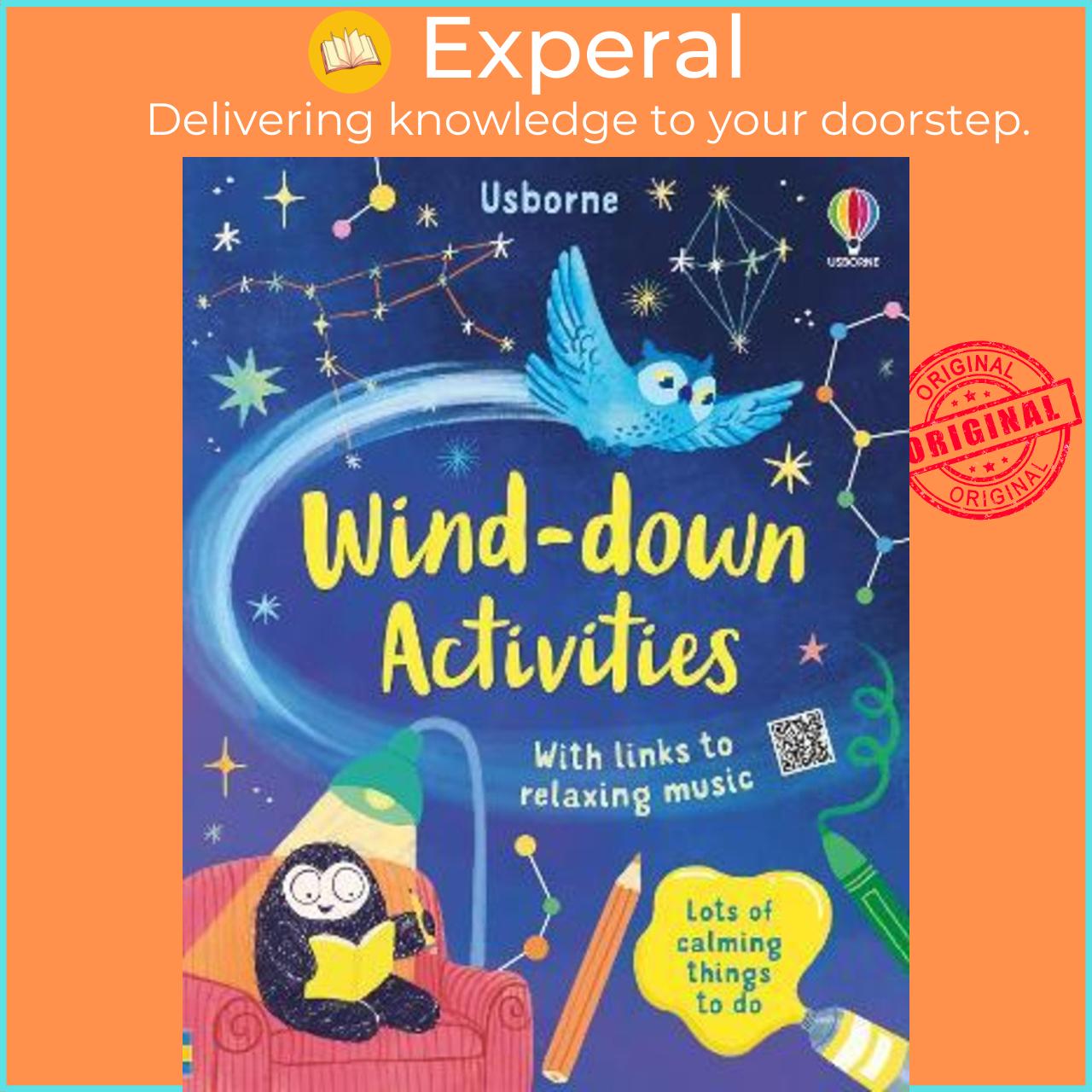 Hình ảnh Sách - Wind-Down Activities by Alice James (UK edition, paperback)