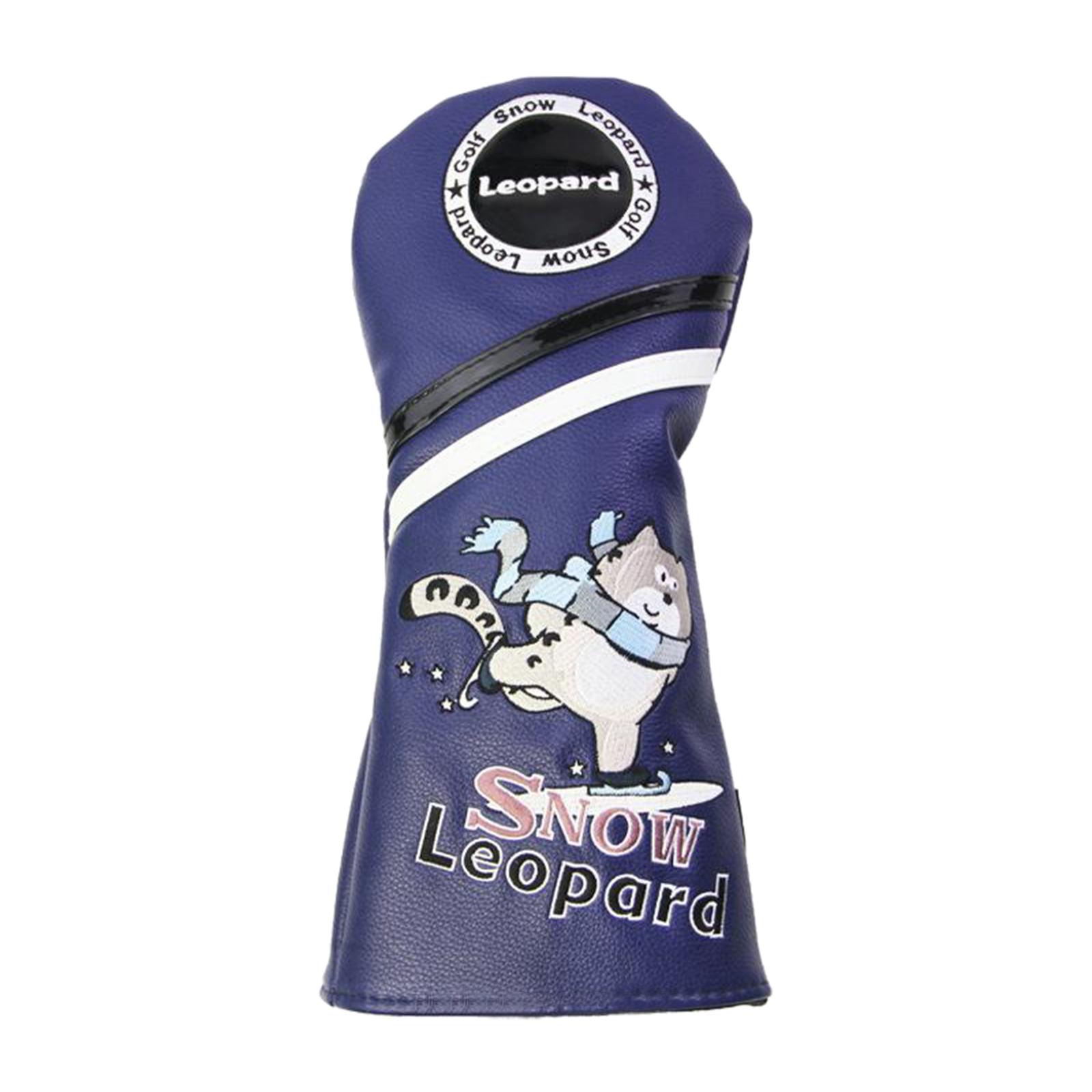Golf Wood Head Cover Driver Headcover Travel with No. Tag Protector No 1