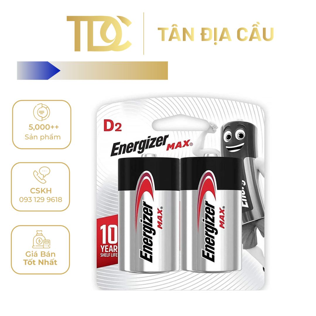Pin D  Max E95 BP2 , Vỉ 2 Viên - Tandiacau