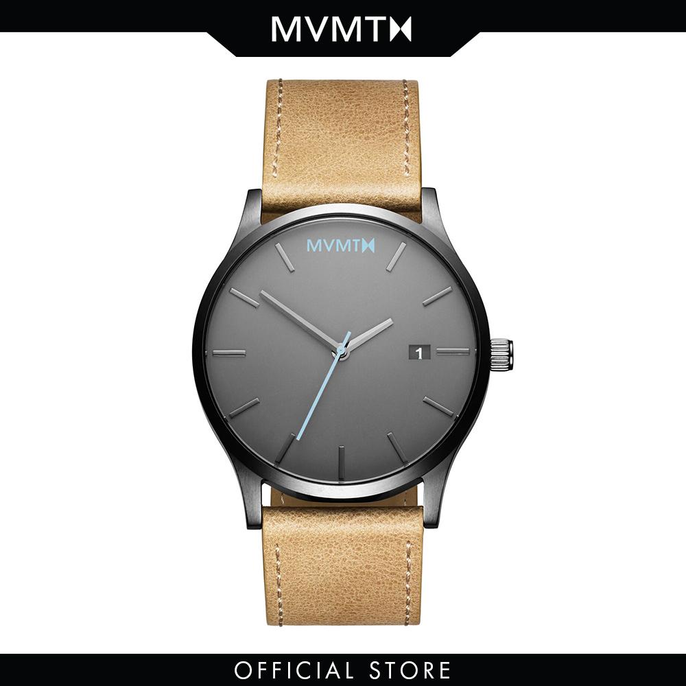 Đồng hồ Nam MVMT dây da 45mm - Classic D-MM01-GML