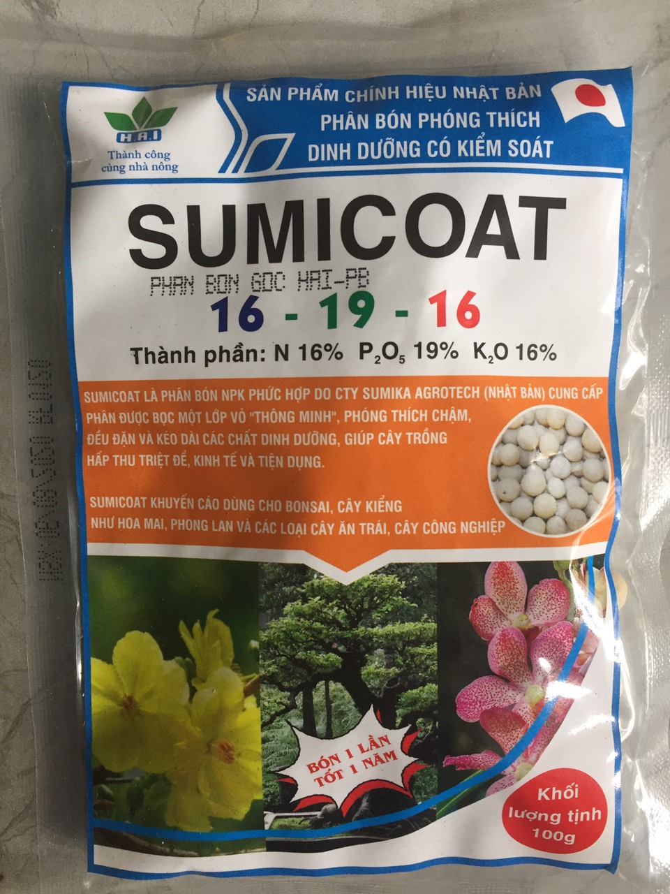 Phân tan chậm SUMICOAT 161916 MADE IN JAPAN