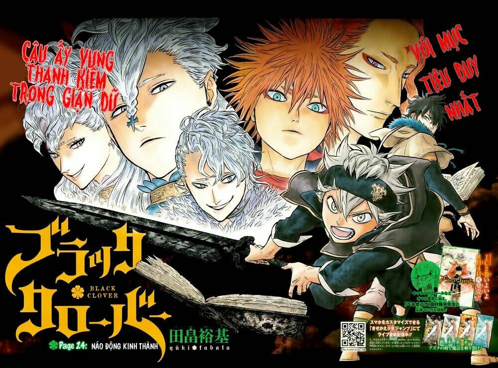 black clover - pháp sư không phép thuật chapter 24 4