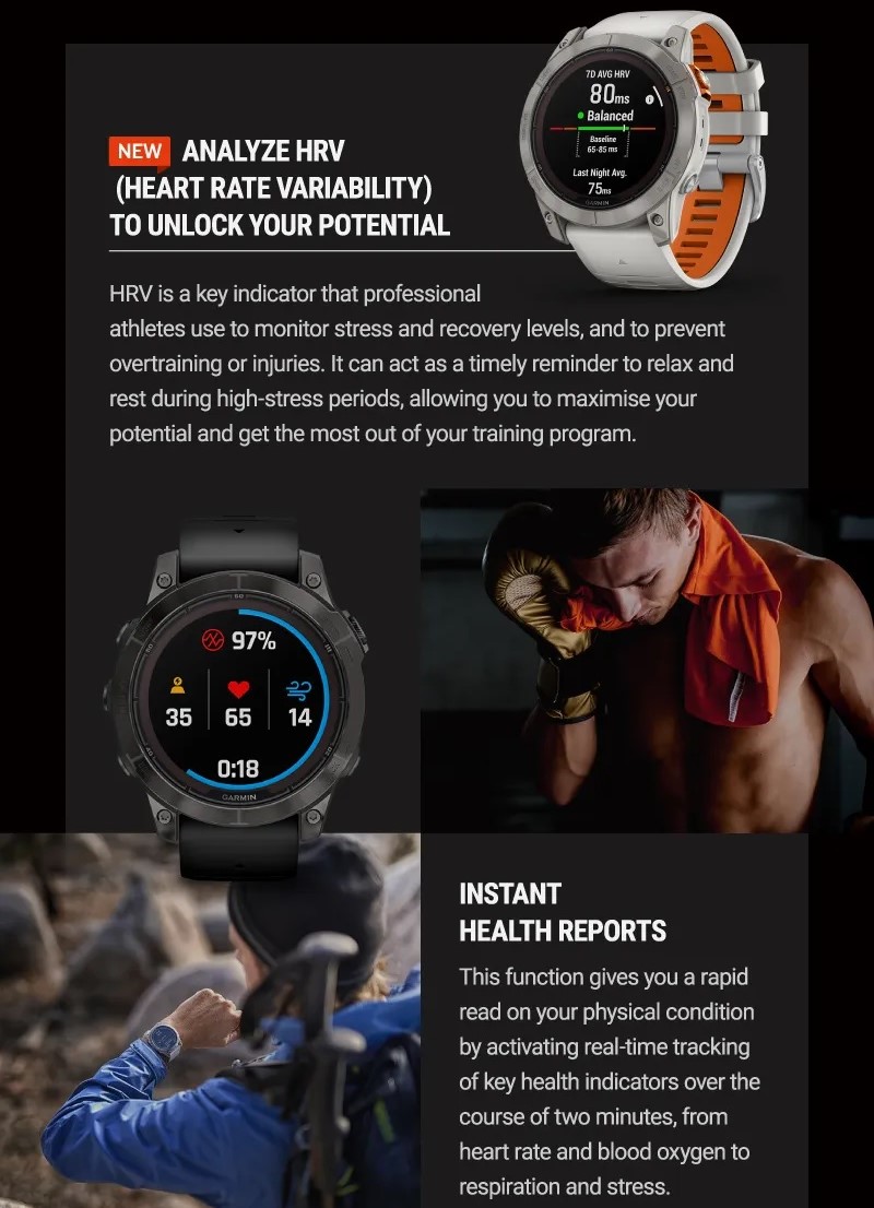 Đồng hồ Thông Minh Garmin fēnix 7S Pro Sapphire Solar - Hàng Chính Hãng