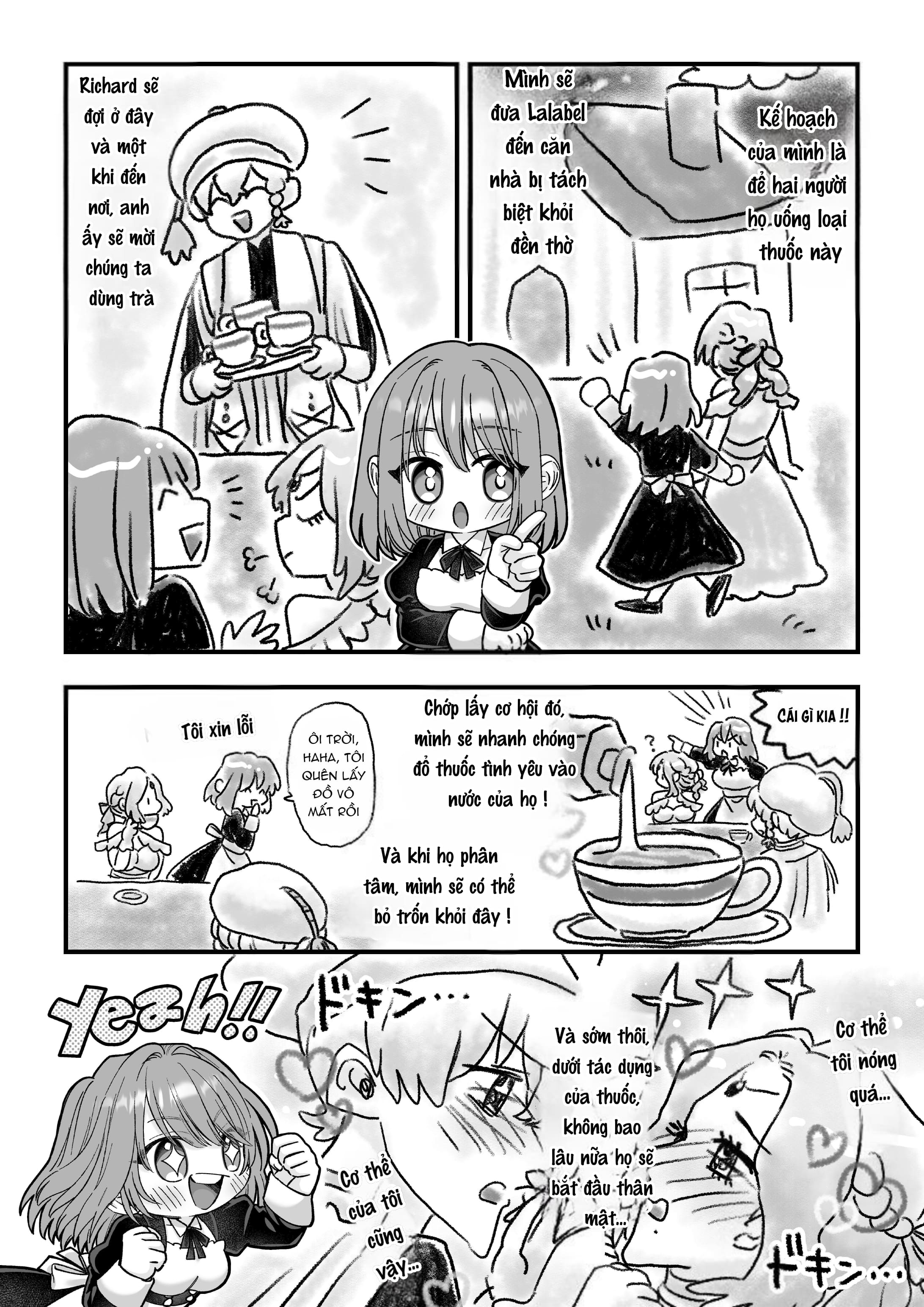 tôi trở thành npc trong otome game và không thể từ chối làm tình chapter 3.1 13