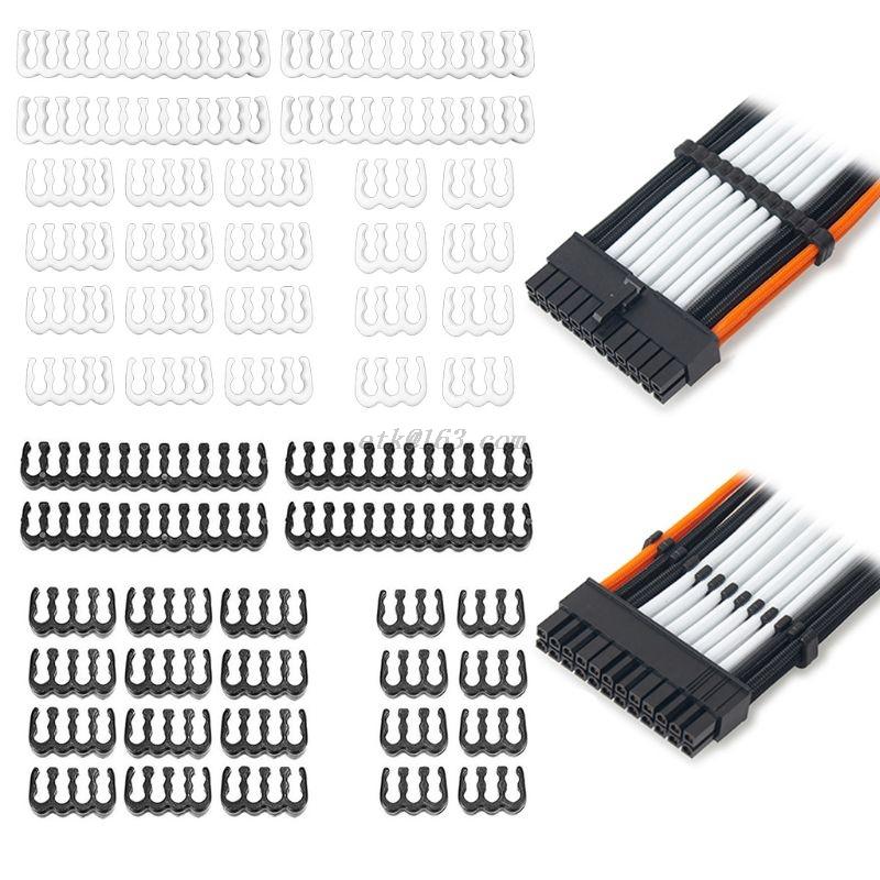 1Set 24Pin x 4 8pin x 12 6pin x 8 pp Cáp lược/kẹp/tủ quần áo cho đầu nối nguồn cung cấp điện 3,4mm
