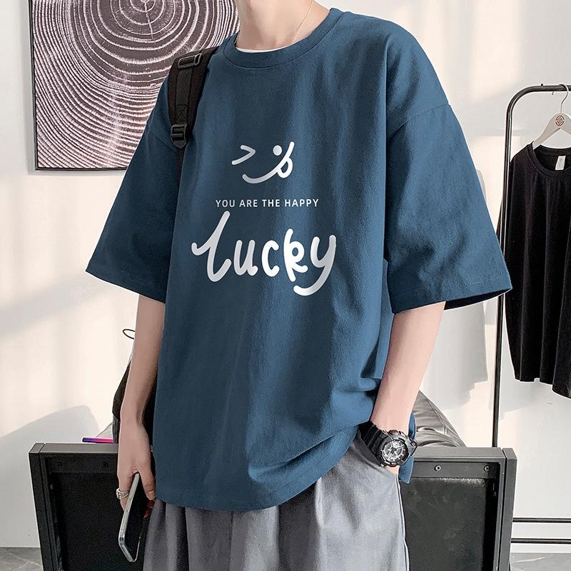 Áo thun cotton khô 3158 - áo phông tay lỡ form rộng Nam Nữ mặc đẹp