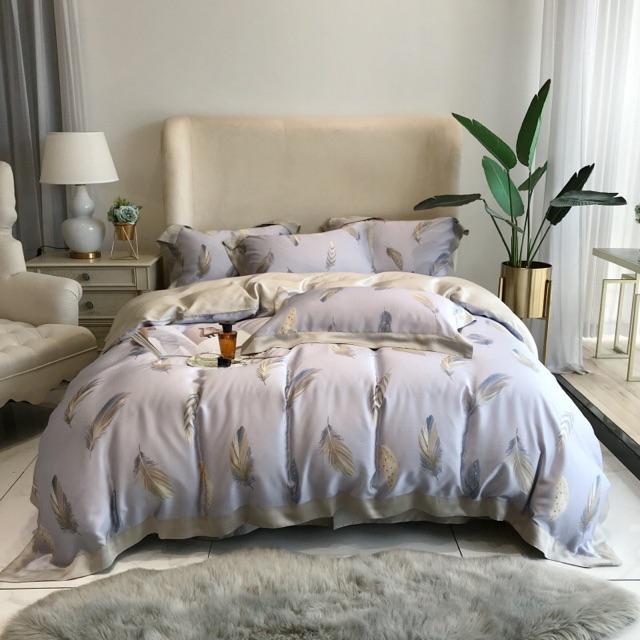 Bộ chăn ga gối chất liệu tencel 60S cao cấp