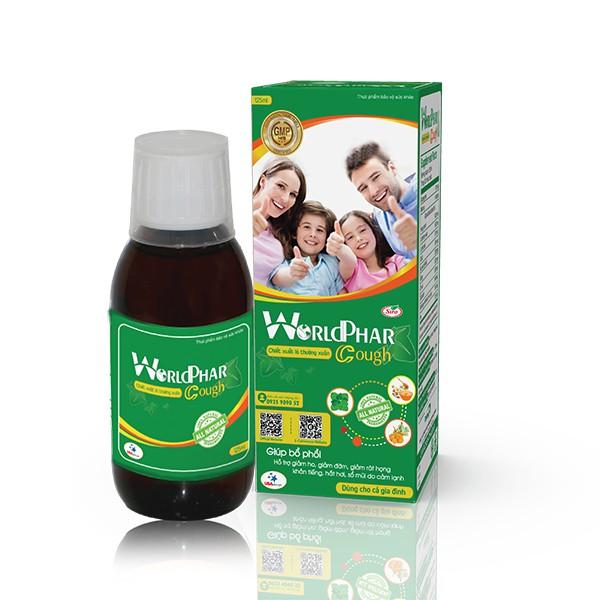 TPBVSK Siro ho WorldPhar Cough Lọ 125ml- Hộp 20 ống x 10ml