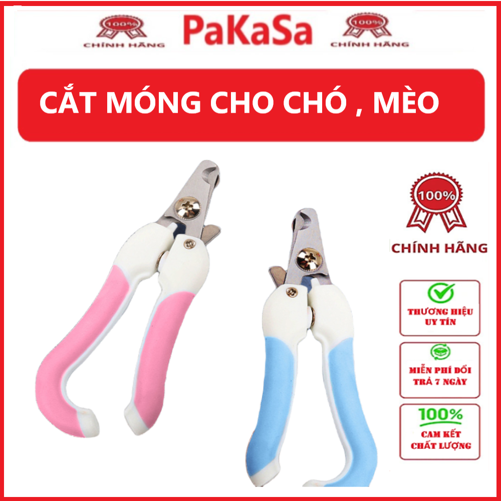 Bộ Kìm Căt Móng Cho Chó Mèo PaKaSa - Hàng Chính Hãng