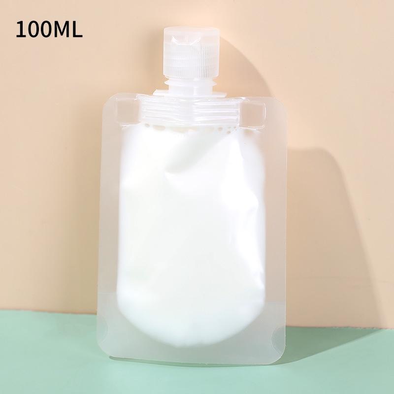 Bộ 3 bịch chiết mỹ phẩm , dầu gội dung tích 30/50/100ml có thể tái sử dụng, tiện lợi khi du lịch